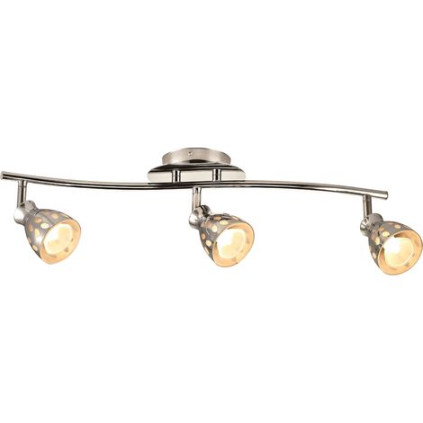Plafonnier moderne chromé 3xGU10 Parada Candellux IP20 (1/2)
