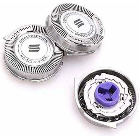 Accessori da bagno 3 pezzi compatibili con Norelco Series 5000, AquaTouch, PowerTouch, inclusi testine di ricambio SH50/52 (1/3)