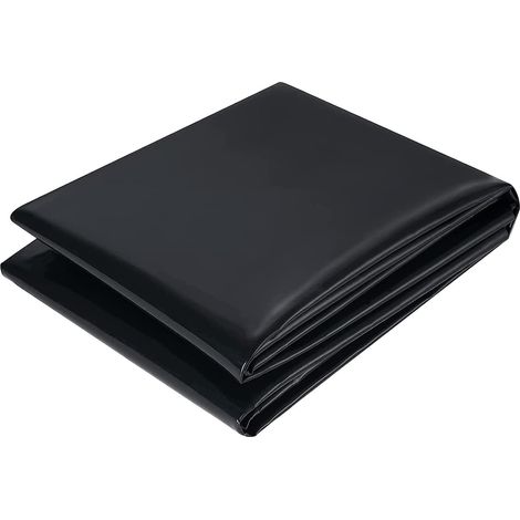 1 Bâche de bassin, 2m x 2m, PVC flexible, épaisseur 0,2mm, liner étang, pour jardin, cascade, fontaine (1/5)