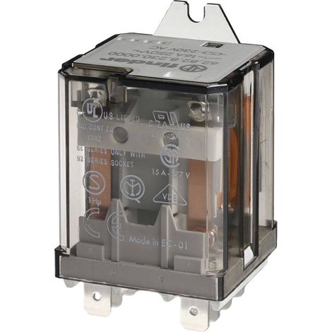 Finder 62.82.9.012.4300 Relais enfichable 12 V/DC 16 A 2 NO (T) 1 pc(s)
