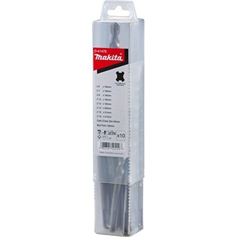 MAKITA SDS + TALADRO/CINCEL LOTE DE 10 PIEZAS, D 41470