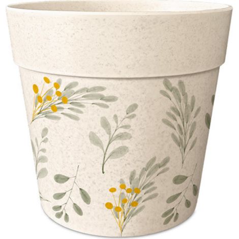 Cache-pot en bambou motif petites branches 8 cm (1/2)
