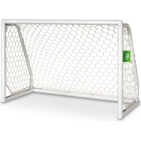 EXIT - Scala aluminium football goal 120x80cm - white (42.12.08.20)