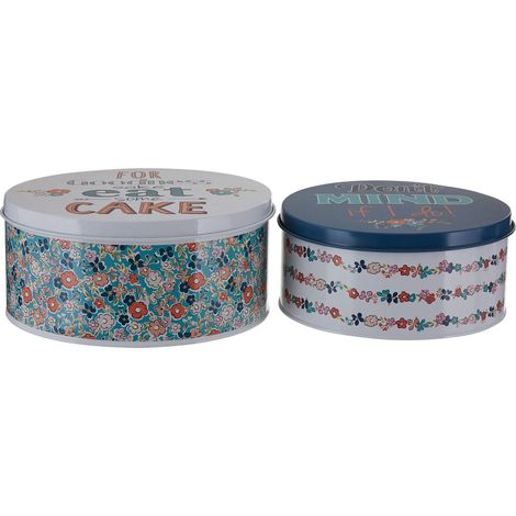 Premier Housewares Pretty Things Round Cake Tins (1/4)
