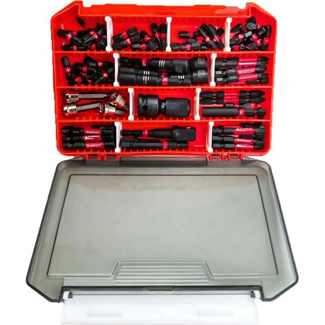 Jeu de douilles pour visseuse à choc, acier allié durable, kit d'outils de 99 pièces, Un ensemble (1/2)