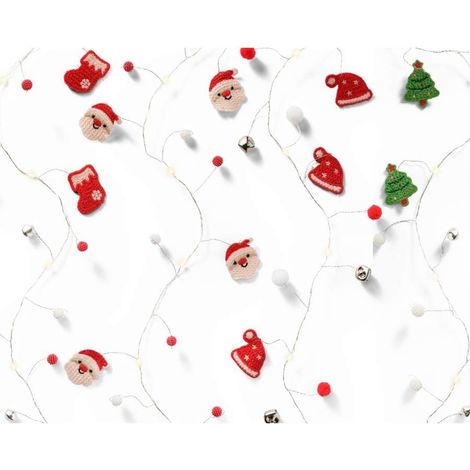 Filo di lucine LED Fantasie Natale (1/5)