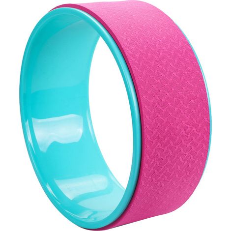 Roue De Yoga - Diamètre 32 Cm Épaisseur 13 Cm Pour Étirements Du Dos Et Postures De Yoga - 1 Pièce (1/5)