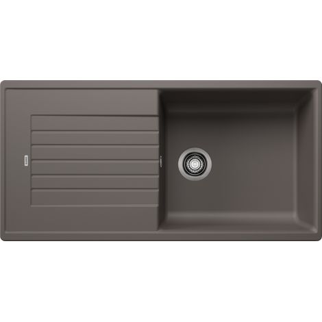 Évier de cuisine Zia XL 6S Silgranit Blanco - Finition Gris volcan (1/5)