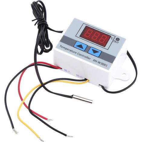 Thermostat numérique précis 220 V avec régulateur de température et capteur (1/5)