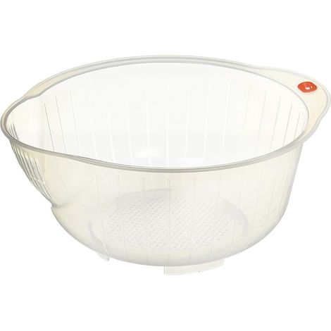 Bol à riz japonais avec passoire, capacité de 2,5 litres (1/3)