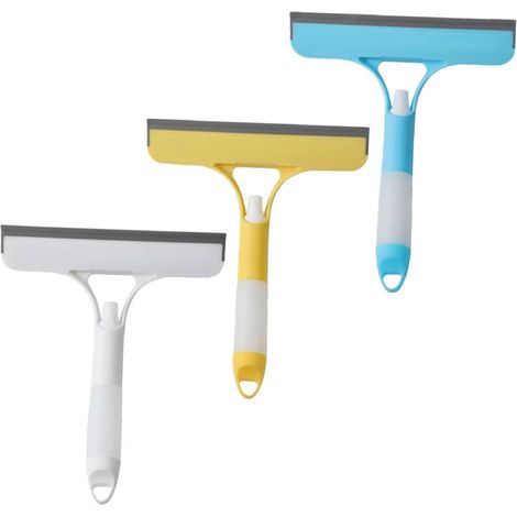 3 raclettes à vitres avec pulvérisateur, plastique, pour voiture (1/5)