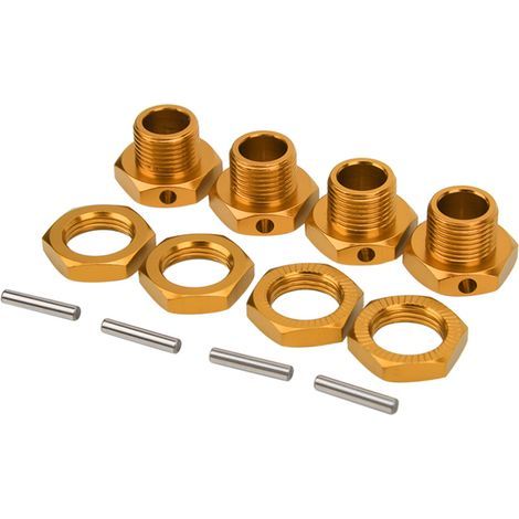 Jeu de clés hexagonales pour roues RC, 17 mm, en alliage d'aluminium, compatible avec les voitures RC 1/8 (1/4)