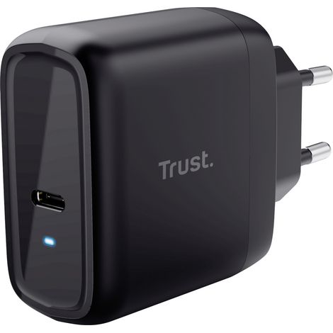 Trust Maxo 65W USB-Ladegerät 65 W Steckdose Ausgangsstrom (max.) 3000 mA Anzahl Ausgänge: 1 x USB-C® (1/5)