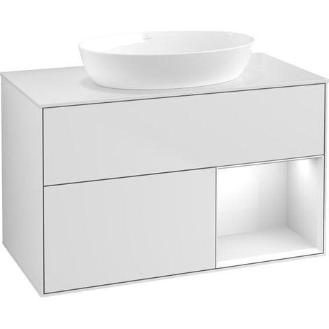 Villeroy & Boch FA21GFMT meuble sous-lavabo Finion FA2 (1/2)