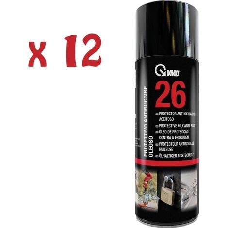 12 bombolette spray protettivo antiruggine oleoso per tutti i metalli Vmd 26