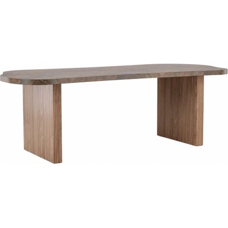 Table à Manger Design "Eleonora" 230cm Marron (1/5)