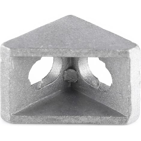 10 Stück L-förmige Eckverbinder aus Aluminiumlegierung, rechtwinklige Winkelverbinder, 20 x 20 mm (1/5)