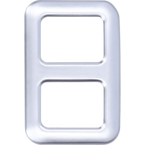 Porte Bagages Arrière Garniture Cadre ABS Argent Adapté à Land Rover Defender 2020-2021 (1/5)