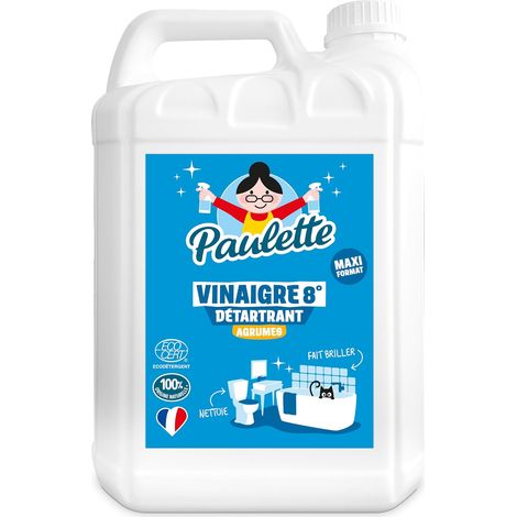 Vinaigre Agrumes 8° - Détartrant Multi-Surface - 5L (1/5)