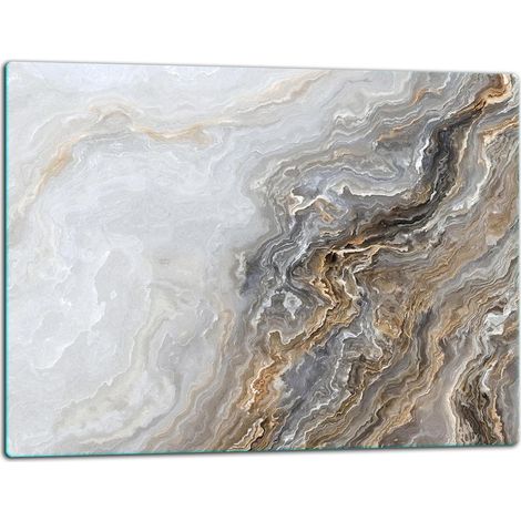 Tabla de cortar de vidrio de mármol de 52x40 (1/5)