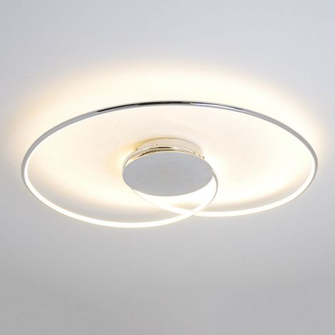 [GEBRAUCHT] Lindby Led Deckenlampe Joline Deckenlampe Lampe Leuchte 31 W ø 74 Cm Weiß Ch509 B-Ware