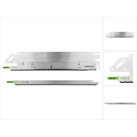 Festool Schneidgarnitur SG-240/W-ISC + 1 x Sägeblatt DSB 240/W Wellenschliff für Dämmstoffschnitte für ISC 240 EB