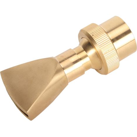 Brass Fountain Nozzle G3/4 Female 25mm Narrow Fan Sprinkler (1/4)