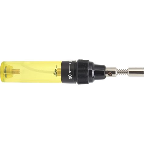 Nachfüllbarer Gaslötkolben mit reinem Butangas, 8 ml, VA-100, transparent gelb (1/5)