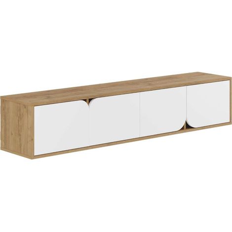 Mueble Tv Spark 180 Cm Roble Blanco (1/3)