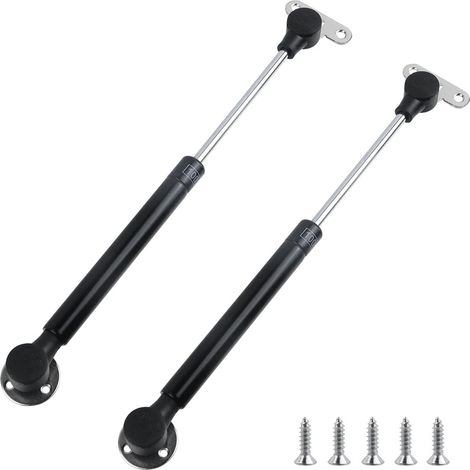 Lot de 2 vérins à gaz hydrauliques 100N pour boîte à pression (noir) (1/5)