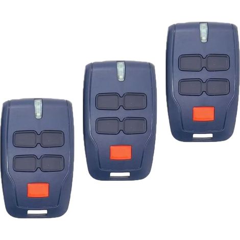 Lot 3 Télécommandes BFT Mitto 4 Boutons 433MHz Porte Garage (1/5)