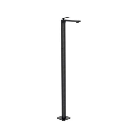Mitigeur lavabo monocolonne avec vidage Up & Down Chromé Noir Brossé FOIL - CRISTINA ONDYNA FL29075 (1/2)