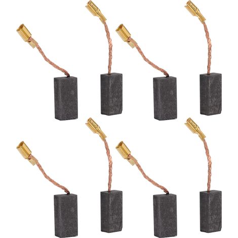 Kit de 20 balais de charbon moteur 5x8x15mm en cuivre pour perceuse et meuleuse (1/5)