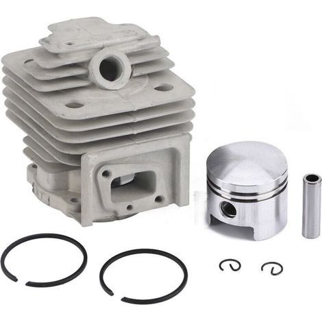 Cylindre Debroussailleuse Piston, 44MM Cylindre Ensemble Piston Kit Anneau for TL52 BG52 débroussailleuse Moteur (1/4)