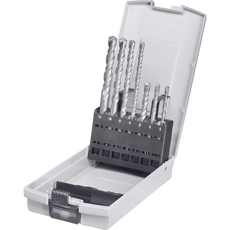 kwb HB 44 Set di punte per martello, supporto SDS plus - set di punte, 7 pezzi (1/4)