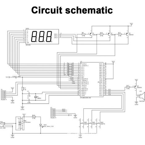Instrument de mesure de Distance avec pièces détachées, basé sur 51 microcontrôleurs, radar de recul, alarme, Kit de soudage électronique à monter soi-même (1/5)