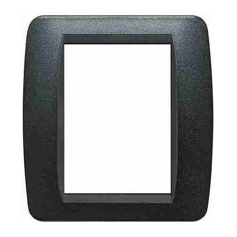 BTIL4826GFN Placca Livinglight 3+3 moduli
