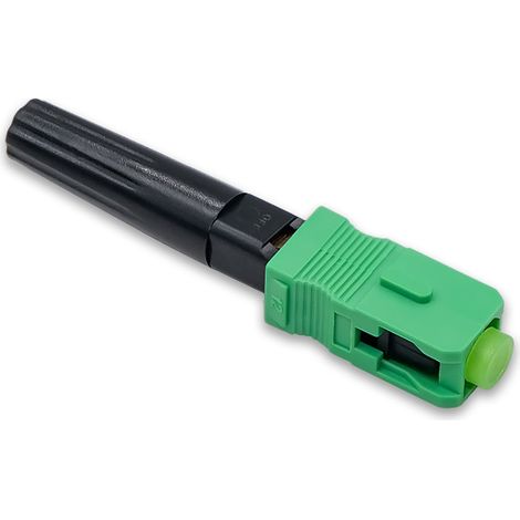 Qoltec SC/APC Glasfaser-Schnellverbinder Singlemode 0,9 µm 10er-Set (1/5)