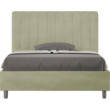 Letto 1 Piazza e Mezzo 120x210 cm Senza Rete Agueda Tè verde (1/5)