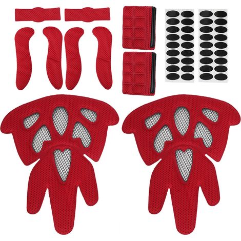2 Kits de Doublure de Casque Universelle avec Moustiquaire Anti-Insectes pour Vélo et Voiture Électrique (1/5)