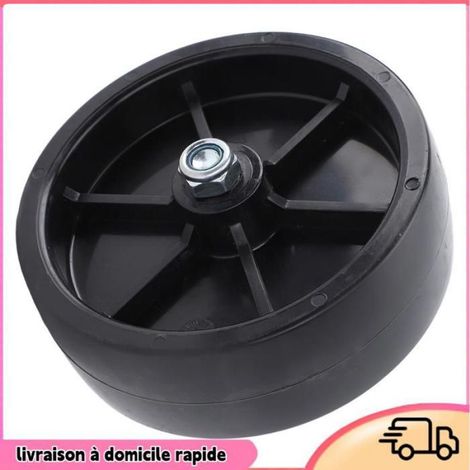 Roue de Cric de Remorque de Bateau, capacité de Chargement de 1200lbs, Langue en Plastique en Nylon pour Usage Marin (1/4)