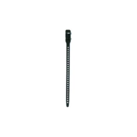 HellermannTyton 115-07270 SOFTFIX-S-TPU-BK-XK Serre-câble 260 mm 7 mm noir réouvrable, très flexible, avec collier réou (1/7)