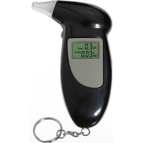 TEMPSA Professional Éthylotest Alcootest Testeur Digital Écran LCD (1/4)