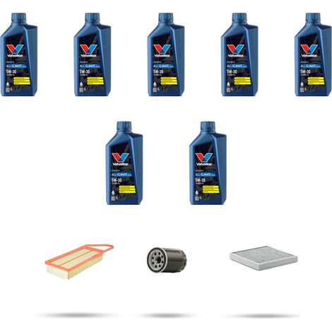 Kit tagliando 3 FILTRI e 7L OLIO compatibile con Citroen C5 III 3.0 v6 155kw dal 2008 (1/5)
