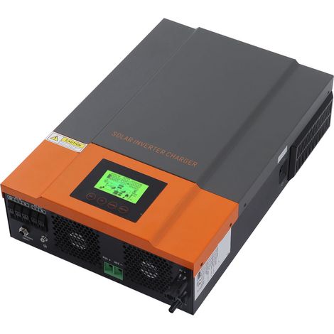 3600W Solar-Wechselrichter mit Sinuswellen-MPPT-Photovoltaikregler und RGB-Beleuchtung, 220V (1/5)