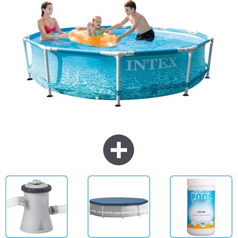 Intex Piscina con estructura Redonda - 305x76 cm - 6-piezas  SCB75 (1/5)