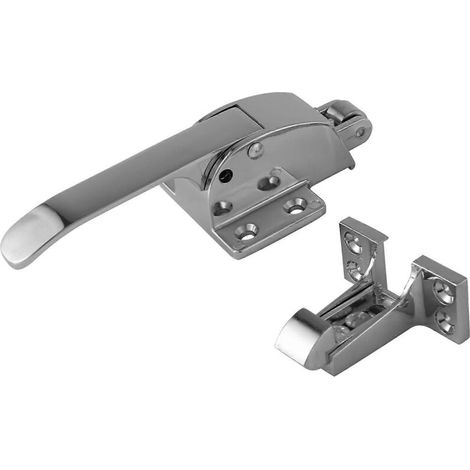 Loquet de porte de congélateur à ressort en acier inoxydable pour chambre froide, comme illustré