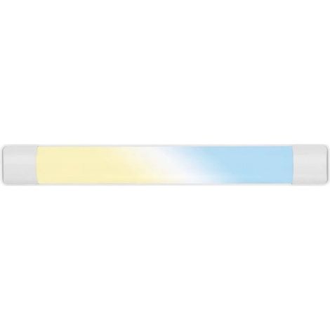 Plafoniera led bioclimática blanca 60 x 7 x 2,5 cm 18w 2100lm