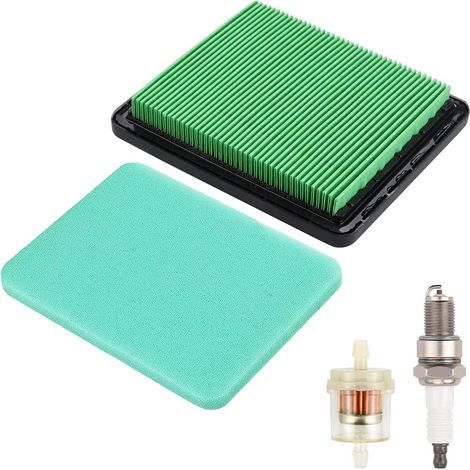 Filtre à air Honda – GCV135 / GCV160 / GC135 / GC160 / GX100 / GXV57 / GCV160LA / GCV190LA – avec bougie + filtre carburant – tondeuse (1/5)