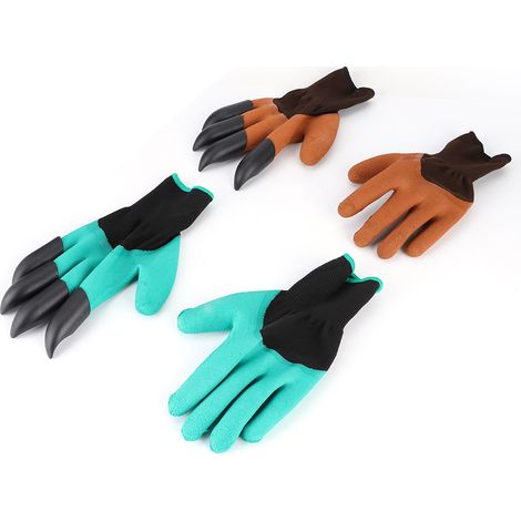 2 paires de gants de jardinage pour creuser, planter et tailler (1/5)